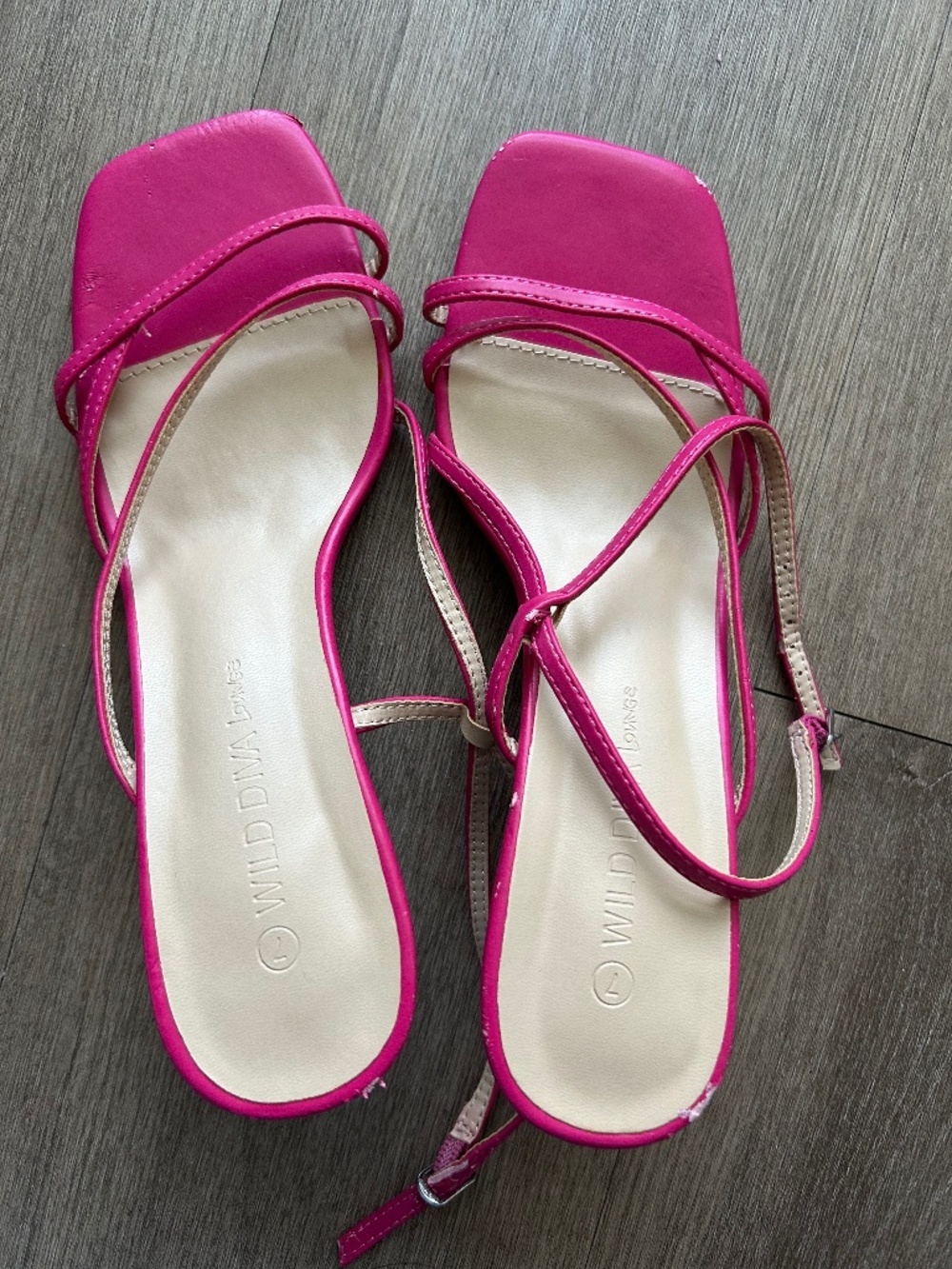 Pink Kitten Heel
